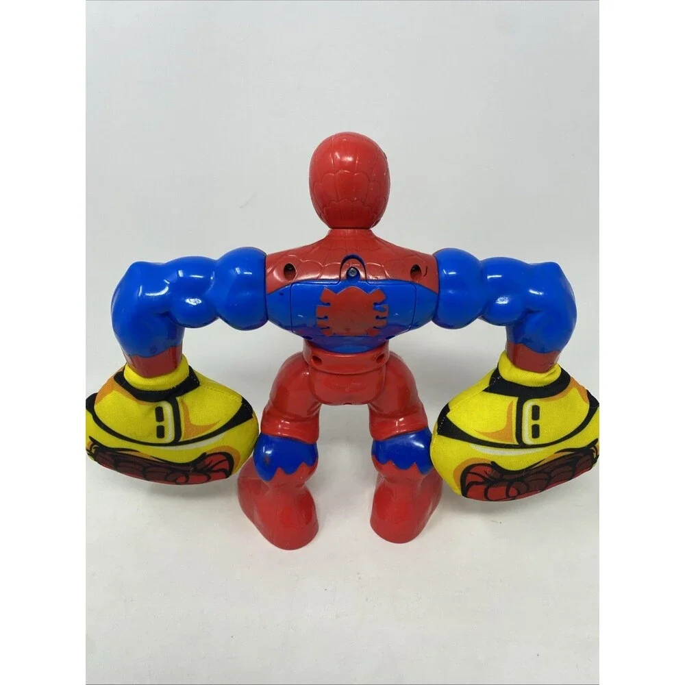 Spiderman Kapow 2013 Boxing Glove Action Figure Tested and Working